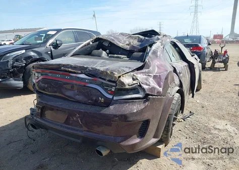 2020 Dodge Charger Scat Pack Widebody Rwd из США, поврежденный, VIN 2C3CDXGJ1LH185771